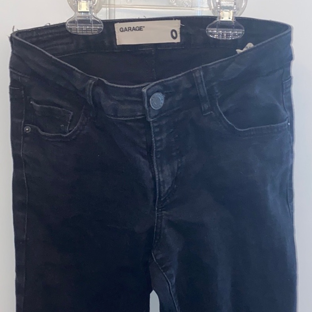Garage Black Ripped Jeans